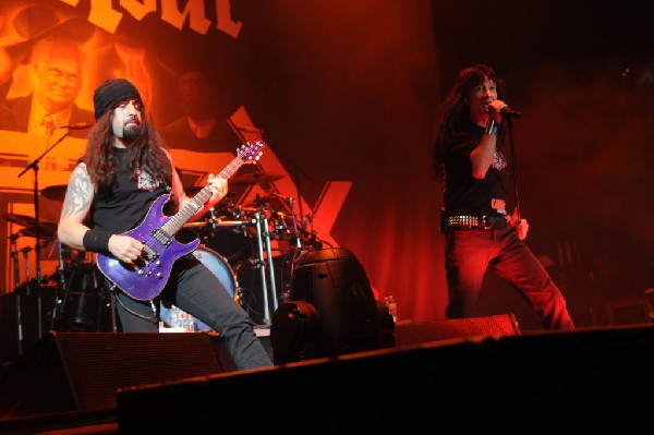 Anthrax at AT&T Center, San Antonio, Texas, 09/25/10 Second night of Am