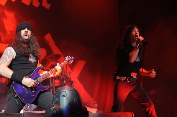 Anthrax at AT&T Center, San Antonio, Texas, 09/25/10 Second night of Am