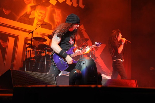 Anthrax at AT&T Center, San Antonio, Texas, 09/25/10 Second night of Am