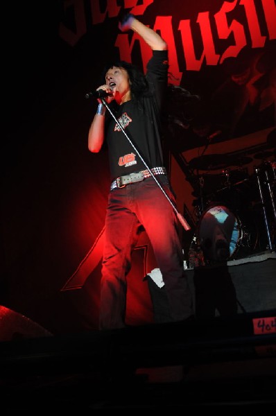 Anthrax at AT&T Center, San Antonio, Texas, 09/25/10 Second night of Am