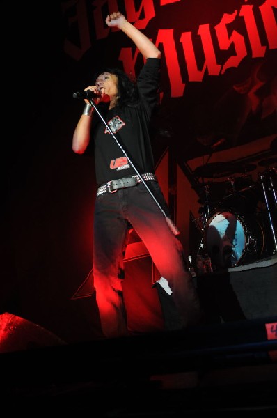 Anthrax at AT&T Center, San Antonio, Texas, 09/25/10 Second night of Am