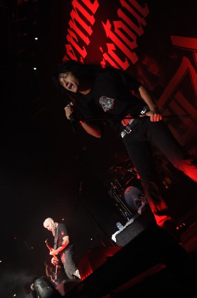 Anthrax at AT&T Center, San Antonio, Texas, 09/25/10 Second night of Am