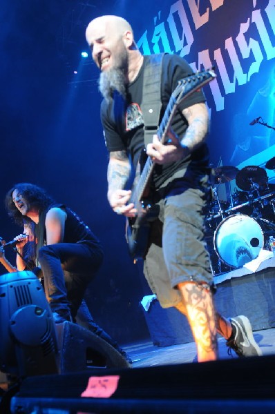 Anthrax at AT&T Center, San Antonio, Texas, 09/25/10 Second night of Am