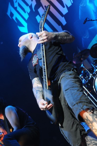 Anthrax at AT&T Center, San Antonio, Texas, 09/25/10 Second night of Am