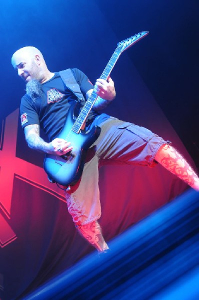 Anthrax at AT&T Center, San Antonio, Texas, 09/25/10 Second night of Am