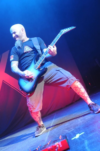 Anthrax at AT&T Center, San Antonio, Texas, 09/25/10 Second night of Am