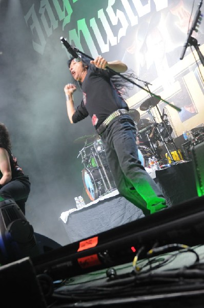 Anthrax at AT&T Center, San Antonio, Texas, 09/25/10 Second night of Am