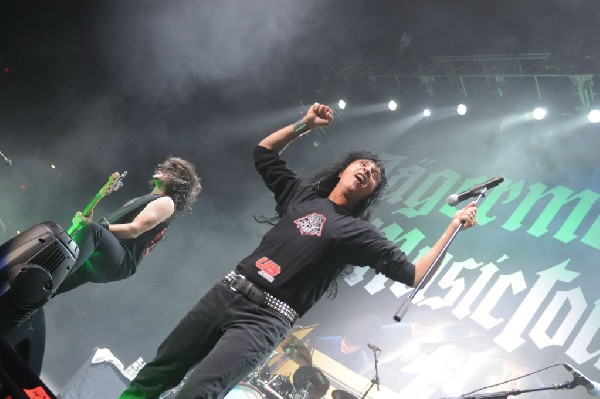 Anthrax at AT&T Center, San Antonio, Texas, 09/25/10 Second night of Am