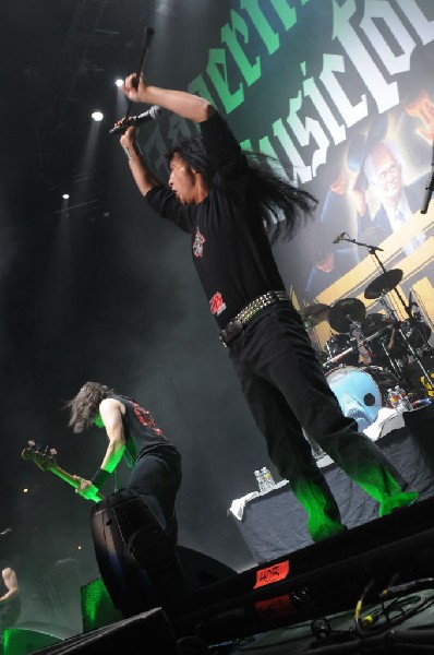 Anthrax at AT&T Center, San Antonio, Texas, 09/25/10 Second night of Am