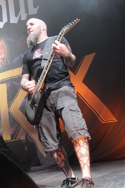 Anthrax at AT&T Center, San Antonio, Texas, 09/25/10 Second night of Am