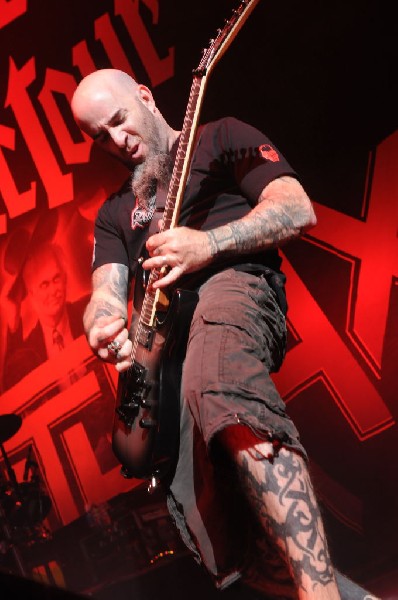 Anthrax at AT&T Center, San Antonio, Texas, 09/25/10 Second night of Am