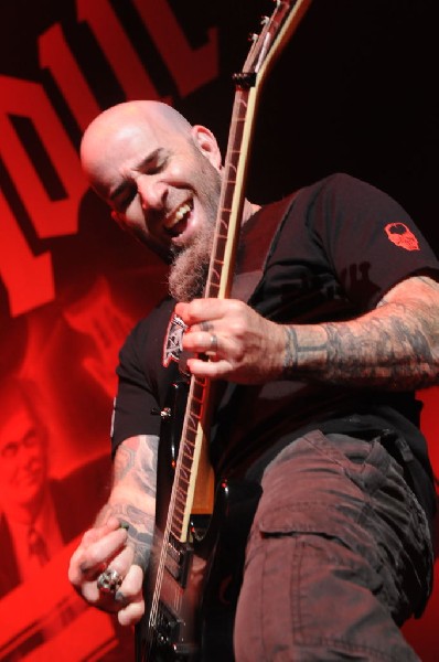 Anthrax at AT&T Center, San Antonio, Texas, 09/25/10 Second night of Am