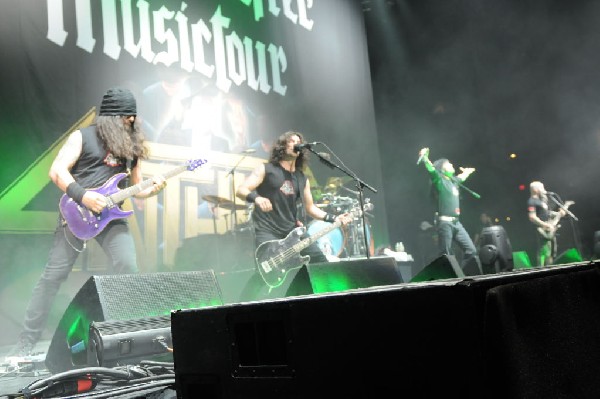 Anthrax at AT&T Center, San Antonio, Texas, 09/25/10 Second night of Am