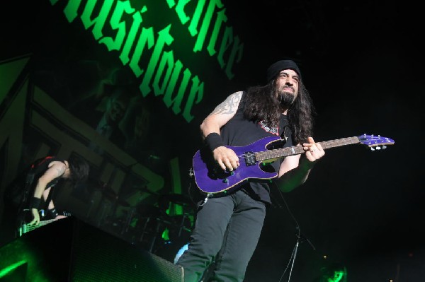 Anthrax at AT&T Center, San Antonio, Texas, 09/25/10 Second night of Am