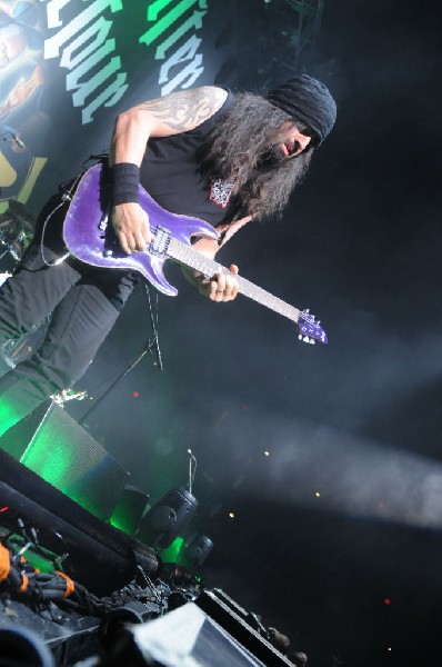 Anthrax at AT&T Center, San Antonio, Texas, 09/25/10 Second night of Am