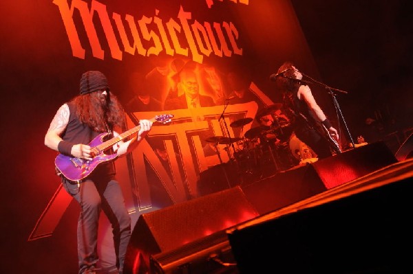 Anthrax at AT&T Center, San Antonio, Texas, 09/25/10 Second night of Am