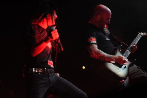 Anthrax at AT&T Center, San Antonio, Texas, 09/25/10 Second night of Am