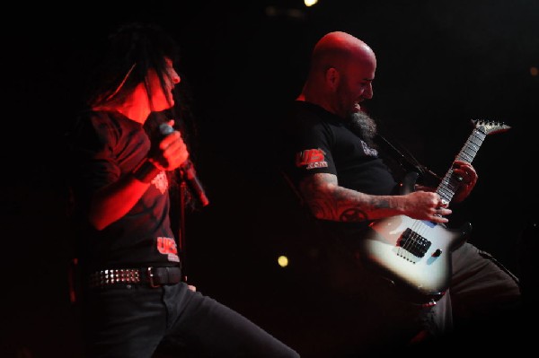 Anthrax at AT&T Center, San Antonio, Texas, 09/25/10 Second night of Am