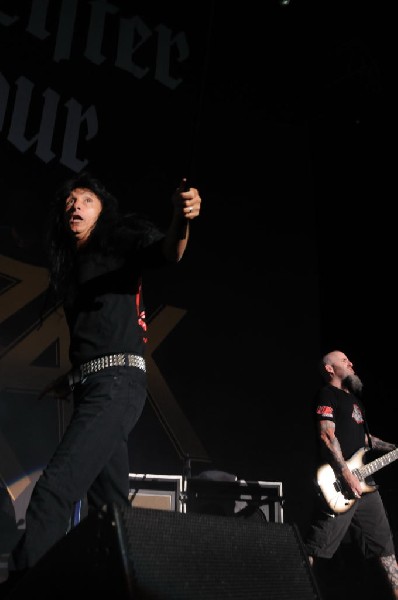 Anthrax at Superpages.com Center, Dallas Texas, 09/24/10 Opening night of A