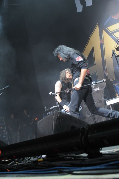 Anthrax at Superpages.com Center, Dallas Texas, 09/24/10 Opening night of A