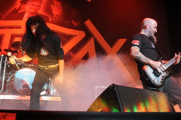 Anthrax at Superpages.com Center, Dallas Texas, 09/24/10 Opening night of A