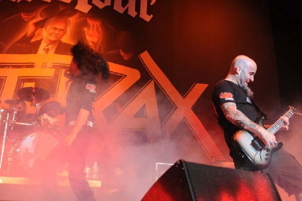 Anthrax at Superpages.com Center, Dallas Texas, 09/24/10 Opening night of A