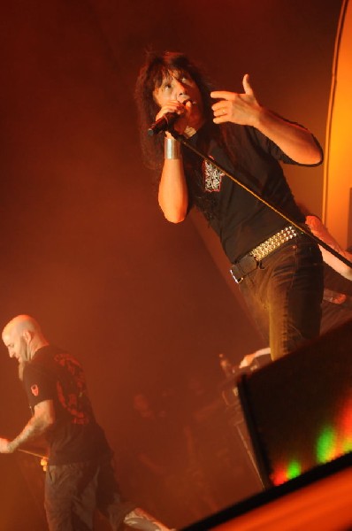 Anthrax at Superpages.com Center, Dallas Texas, 09/24/10 Opening night of A