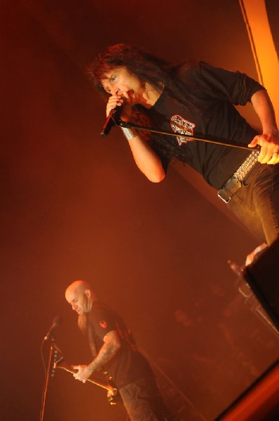 Anthrax at Superpages.com Center, Dallas Texas, 09/24/10 Opening night of A