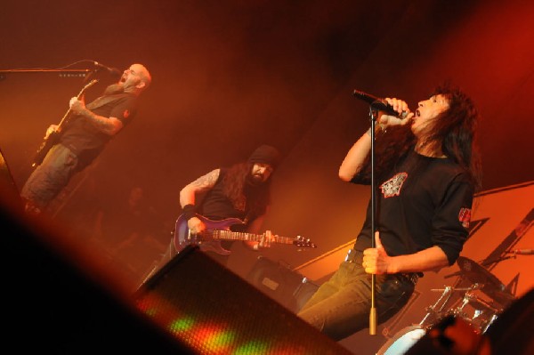 Anthrax at Superpages.com Center, Dallas Texas, 09/24/10 Opening night of A