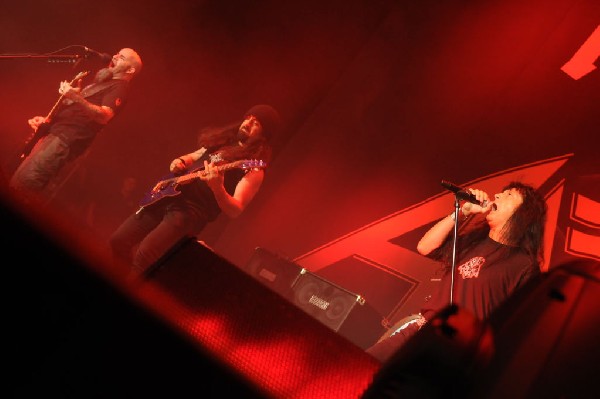 Anthrax at Superpages.com Center, Dallas Texas, 09/24/10 Opening night of A