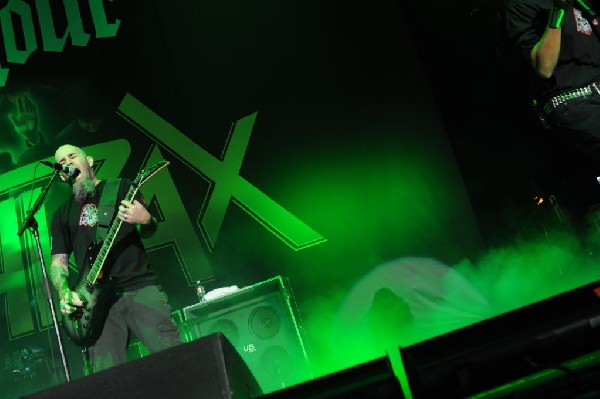 Anthrax at Superpages.com Center, Dallas Texas, 09/24/10 Opening night of A
