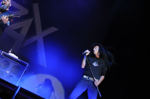 Anthrax at Superpages.com Center, Dallas Texas, 09/24/10 Opening night of A