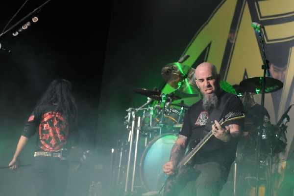 Anthrax at Superpages.com Center, Dallas Texas, 09/24/10 Opening night of A