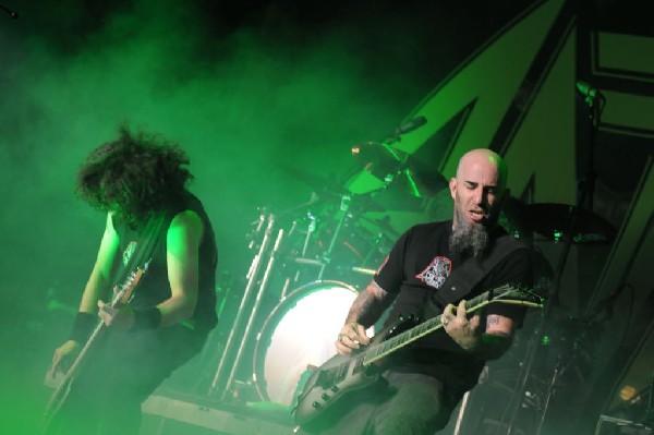 Anthrax at Superpages.com Center, Dallas Texas, 09/24/10 Opening night of A