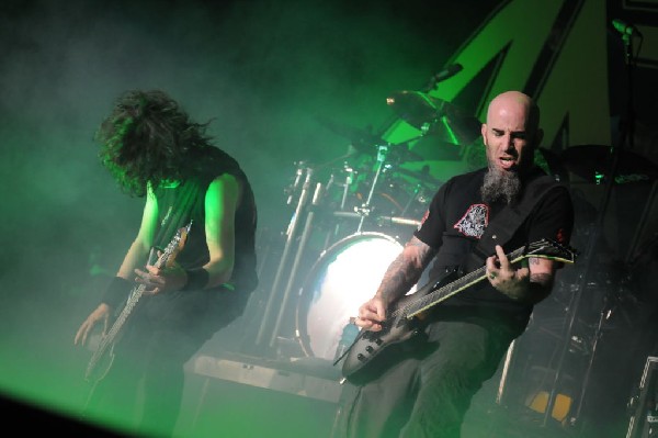 Anthrax at Superpages.com Center, Dallas Texas, 09/24/10 Opening night of A