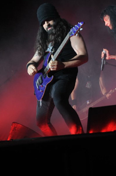 Anthrax at Superpages.com Center, Dallas Texas, 09/24/10 Opening night of A