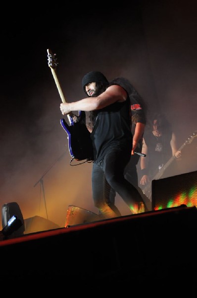 Anthrax at Superpages.com Center, Dallas Texas, 09/24/10 Opening night of A