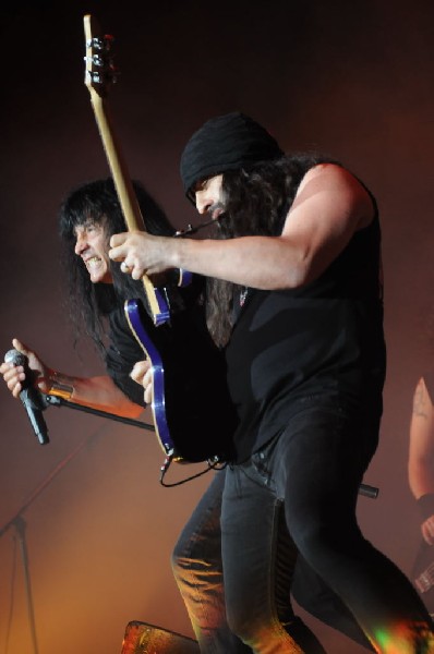 Anthrax at Superpages.com Center, Dallas Texas, 09/24/10 Opening night of A