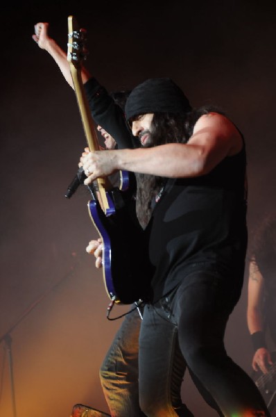 Anthrax at Superpages.com Center, Dallas Texas, 09/24/10 Opening night of A