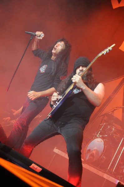 Anthrax at Superpages.com Center, Dallas Texas, 09/24/10 Opening night of A