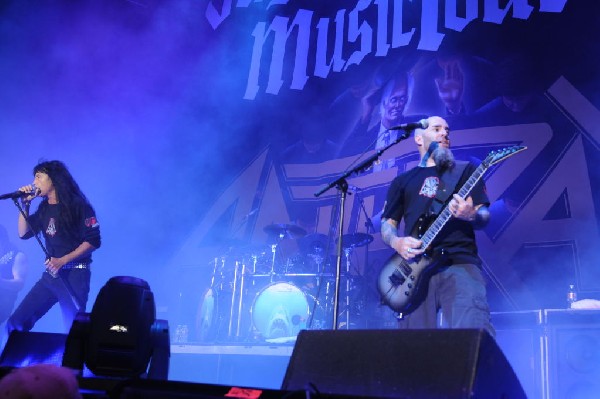 Anthrax at Superpages.com Center, Dallas Texas, 09/24/10 Opening night of A