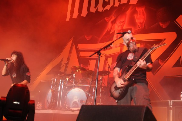 Anthrax at Superpages.com Center, Dallas Texas, 09/24/10 Opening night of A