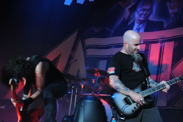 Anthrax at Superpages.com Center, Dallas Texas, 09/24/10 Opening night of A