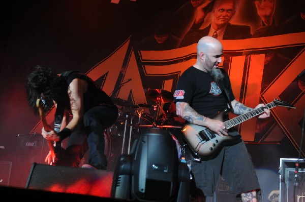 Anthrax at Superpages.com Center, Dallas Texas, 09/24/10 Opening night of A