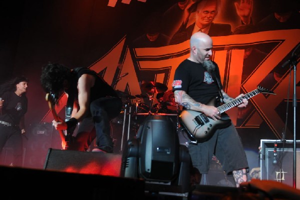 Anthrax at Superpages.com Center, Dallas Texas, 09/24/10 Opening night of A
