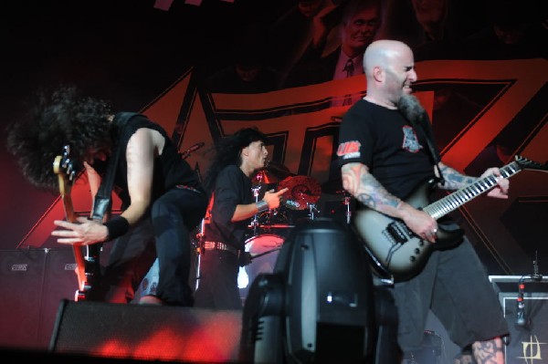 Anthrax at Superpages.com Center, Dallas Texas, 09/24/10 Opening night of A