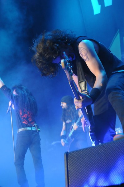 Anthrax at Superpages.com Center, Dallas Texas, 09/24/10 Opening night of A