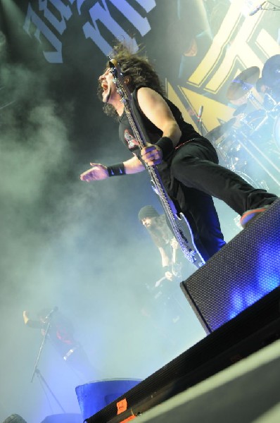 Anthrax at Superpages.com Center, Dallas Texas, 09/24/10 Opening night of A