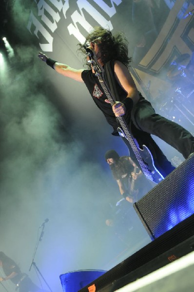 Anthrax at Superpages.com Center, Dallas Texas, 09/24/10 Opening night of A