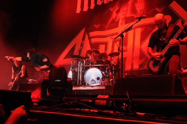 Anthrax at Superpages.com Center, Dallas Texas, 09/24/10 Opening night of A